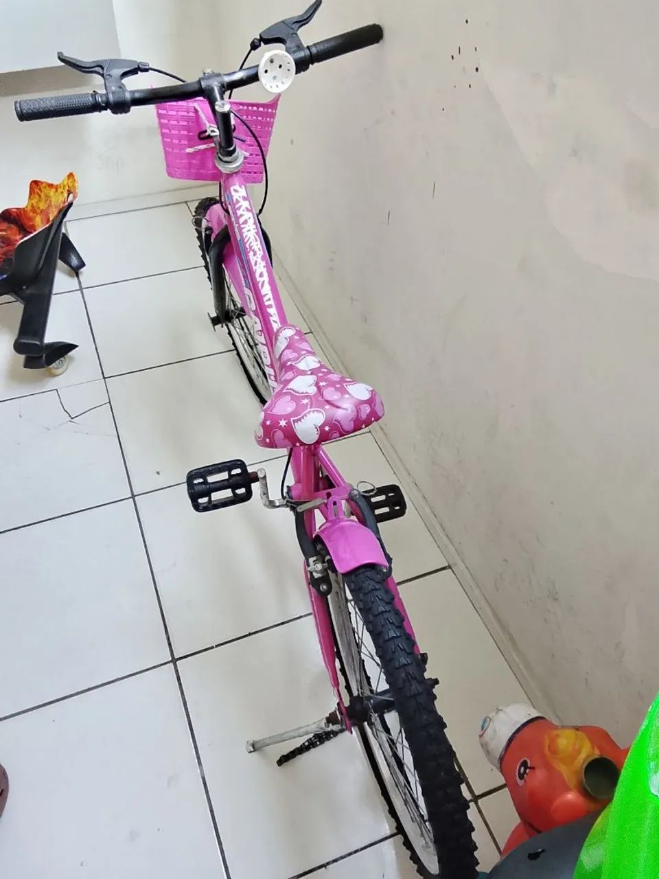 BICICLETA NOVA ROSA - Foto 3