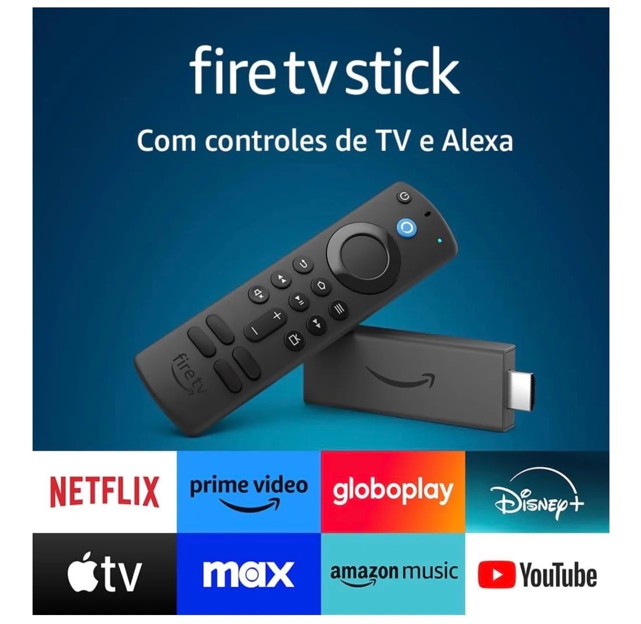 TV 32 Polegadas + Amazon Fire TV Stick - Foto 2