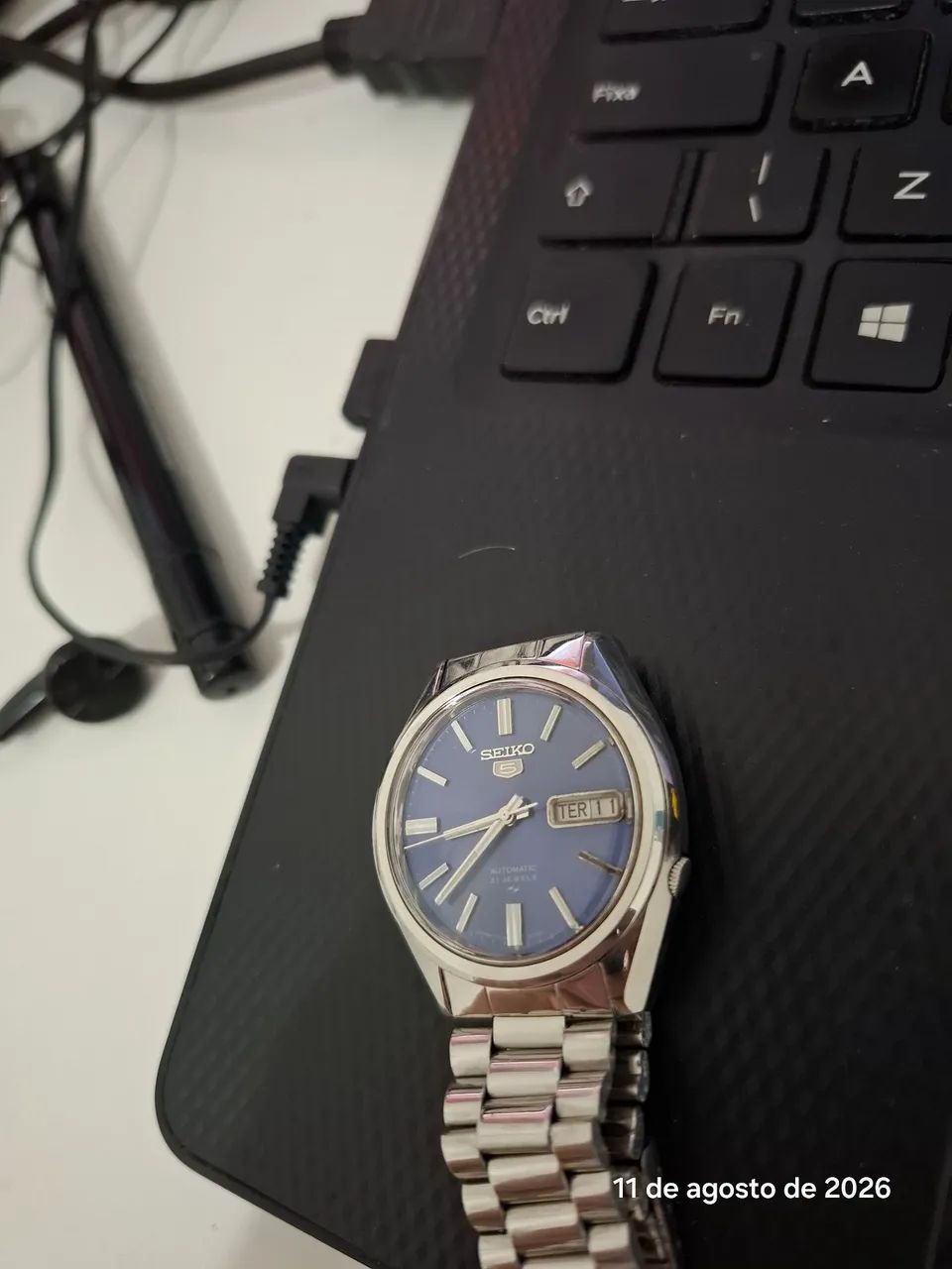 Relógio Seiko 5 automático 21 rubis raro - Foto 2