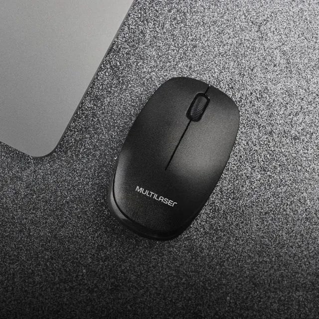 Mouse Sem Fio Ms200 Usb 1200dpi Mo251 Preto - Multi - Foto 4
