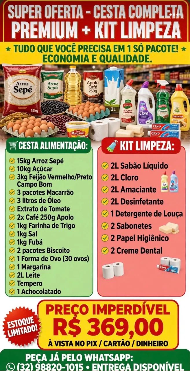 Cesta básica completa 