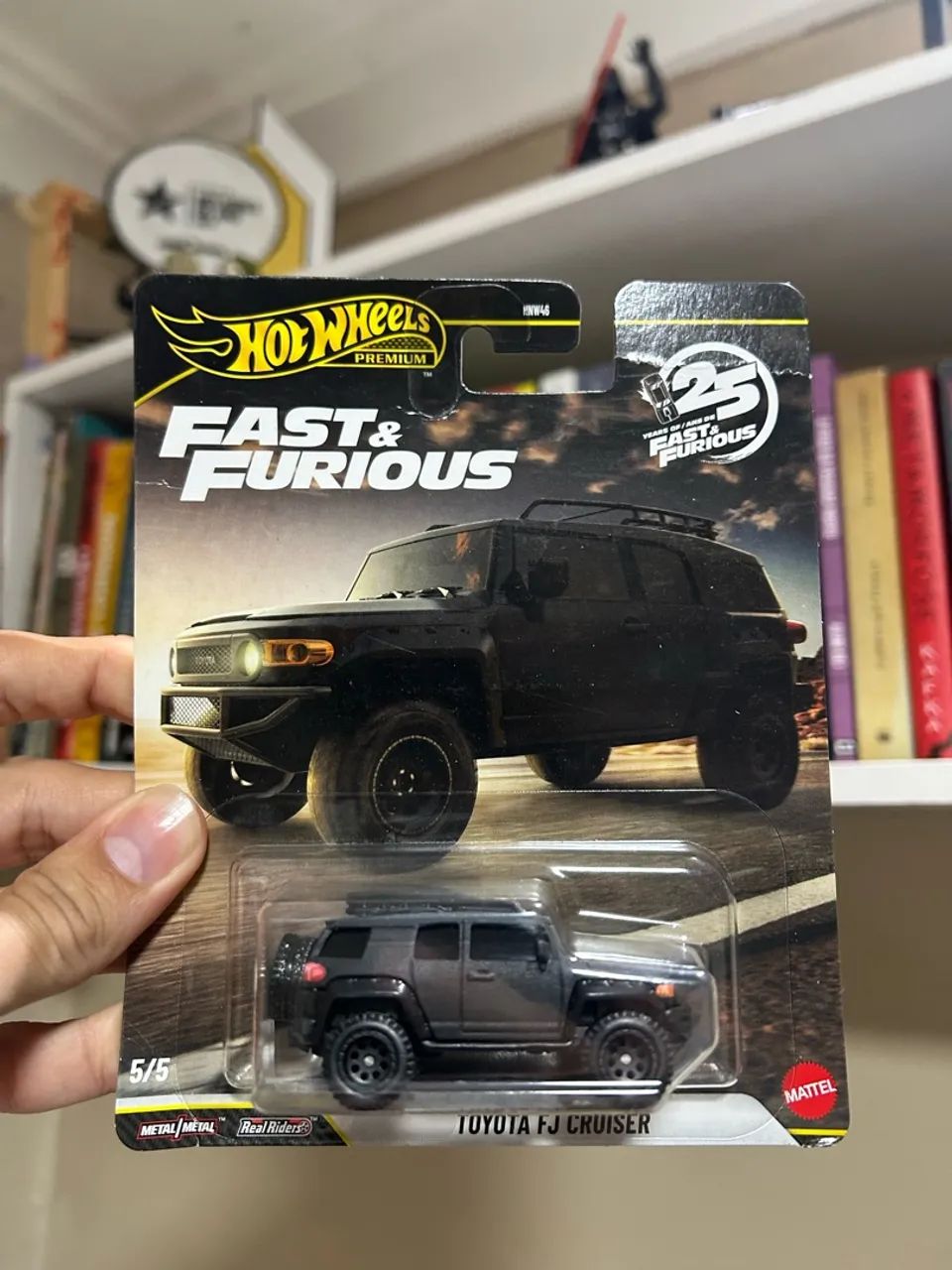 Lote de 5 miniaturas velozes e furiosos premium hot Wheels  - Foto 5