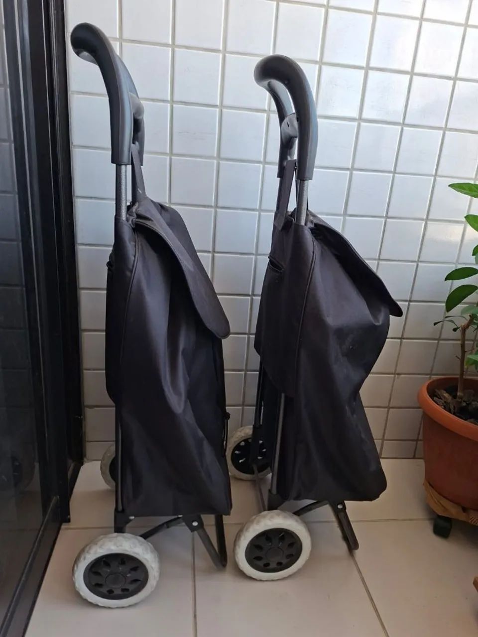 Dois carrinhos de compras  - Foto 2