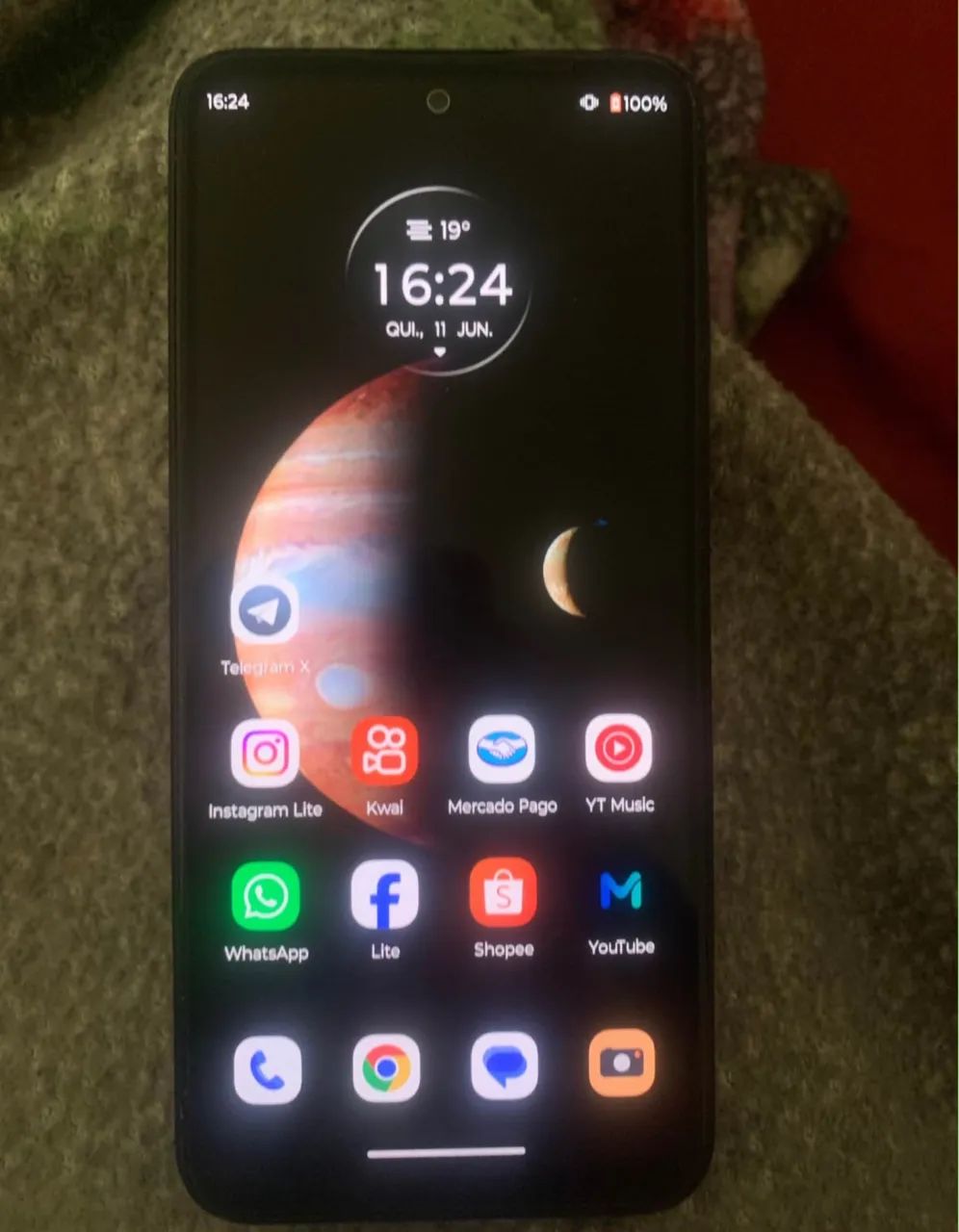 Moto G31 128gb troco por iPhone 8 plus - Foto 2