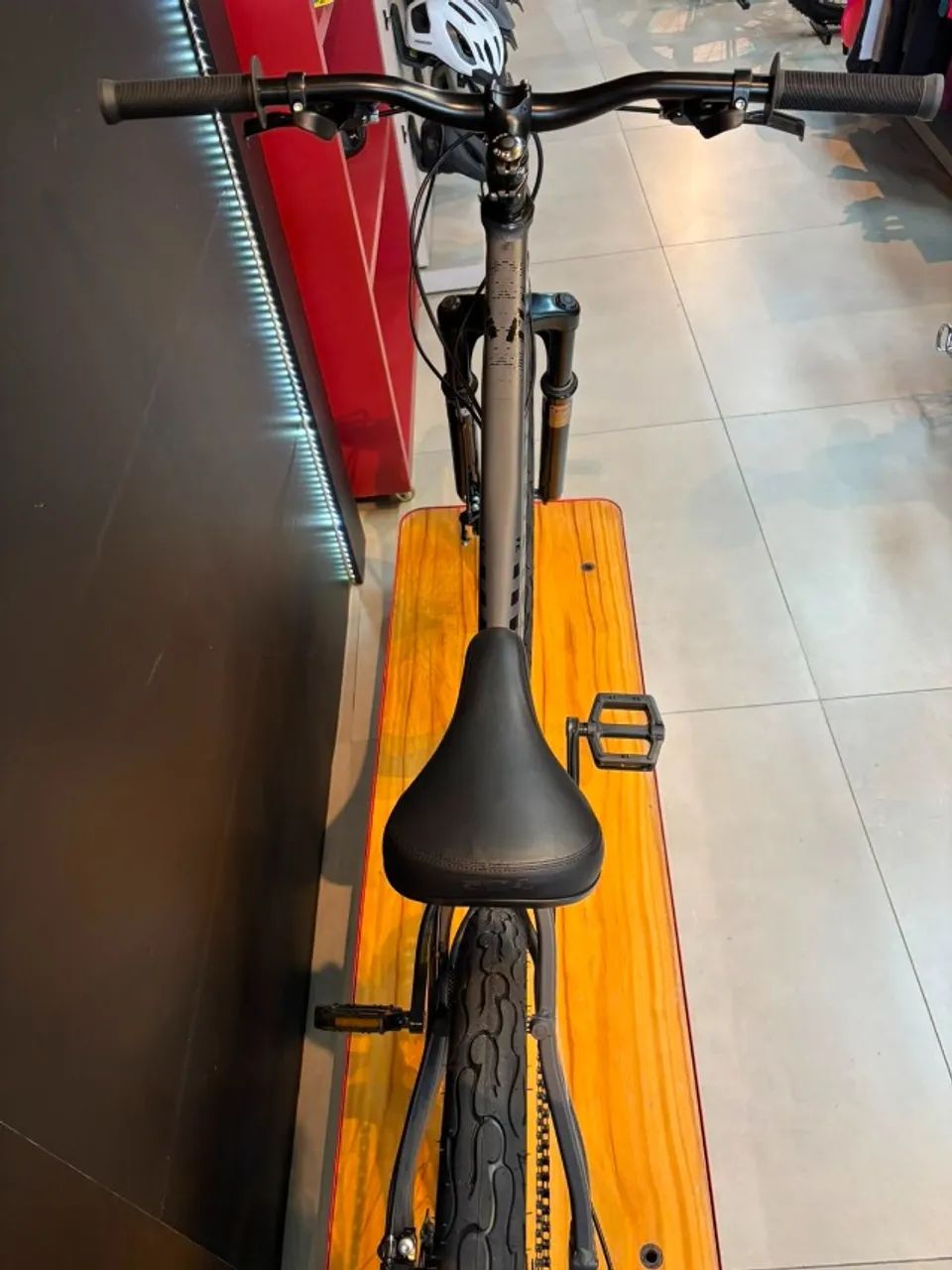 Bicicleta A26 Viking-x Tuff 25 Grafite/Preto - Foto 4