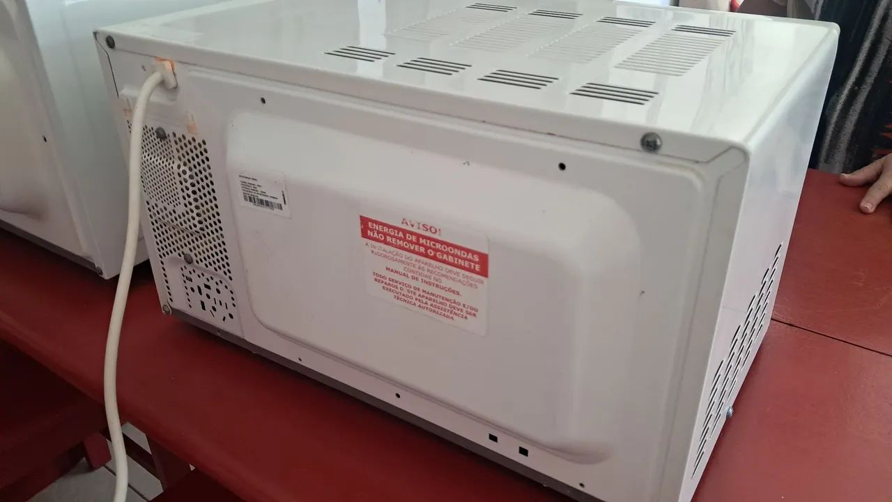Micro-ondas Philco 20L Branco Revisado/Funcionando Perfeitamente - Foto 2