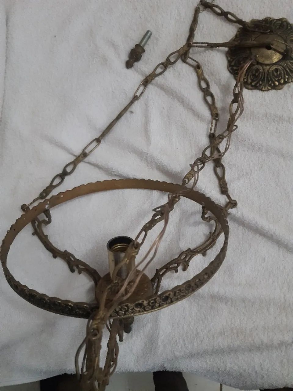 Lustre de bronze  - Foto 2