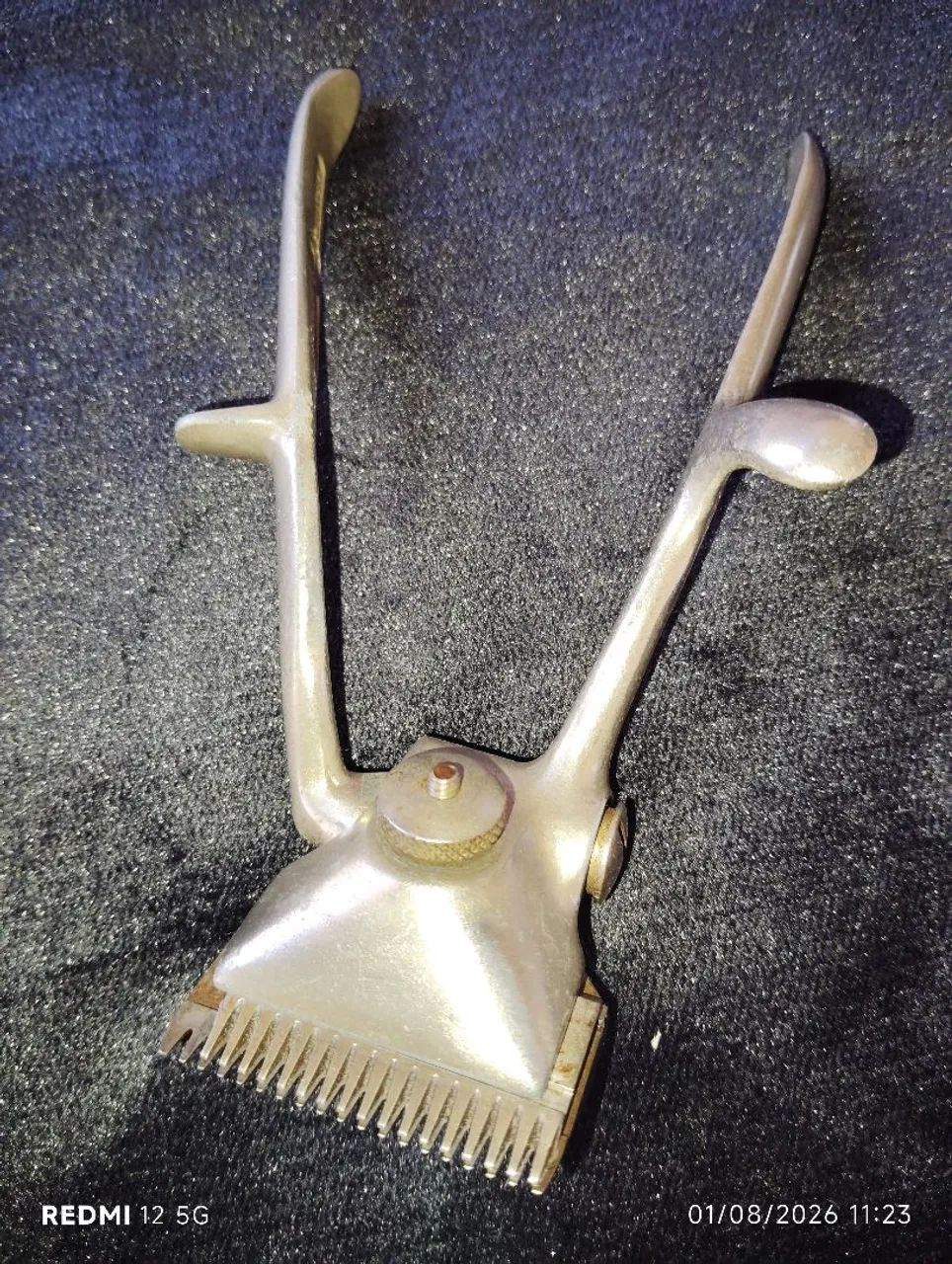 Máquina de cortar cabelo manual (made in Germany)