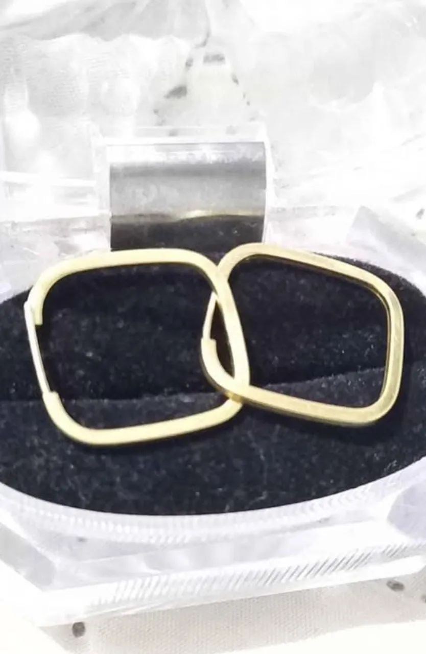 Argola de ouro 18  - Foto 2