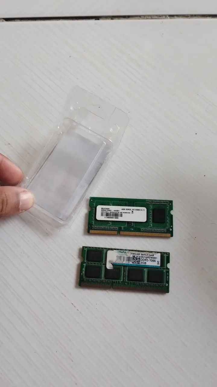 Memória 4 gigas, ddr3, notebook  - Foto 2