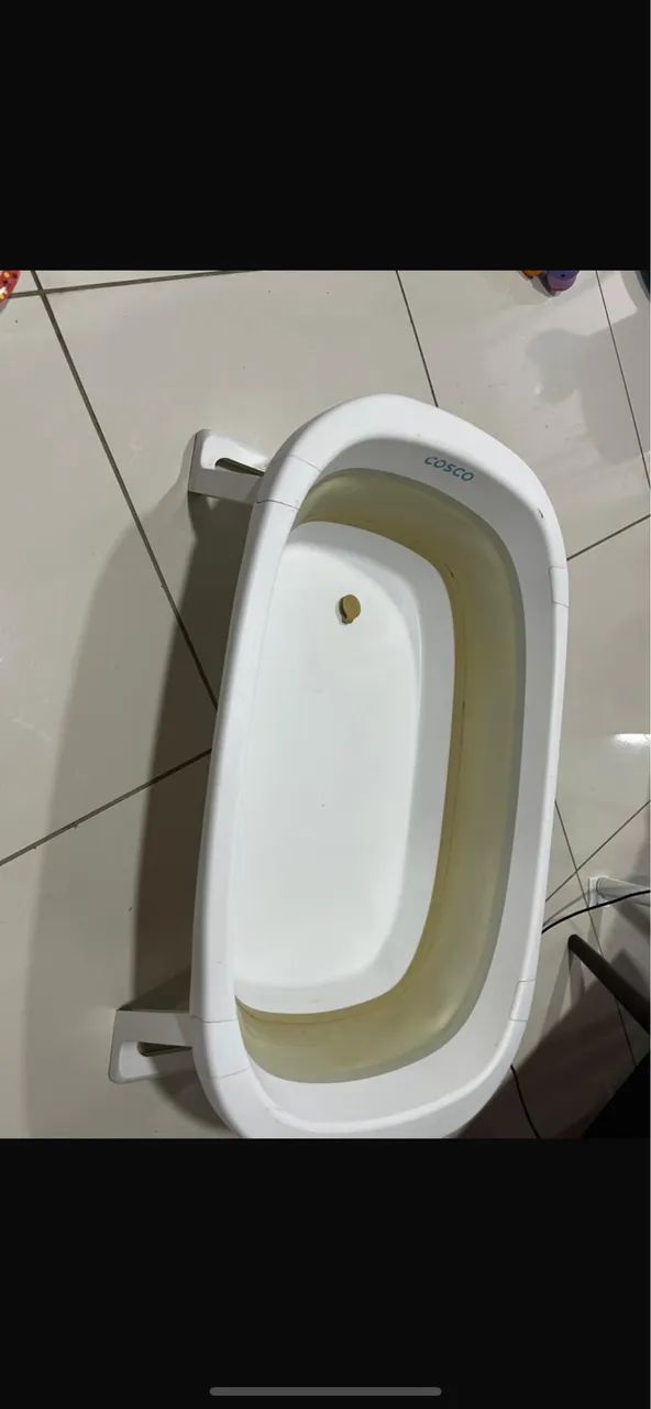 Banheira da cosco dobrável  - Foto 4