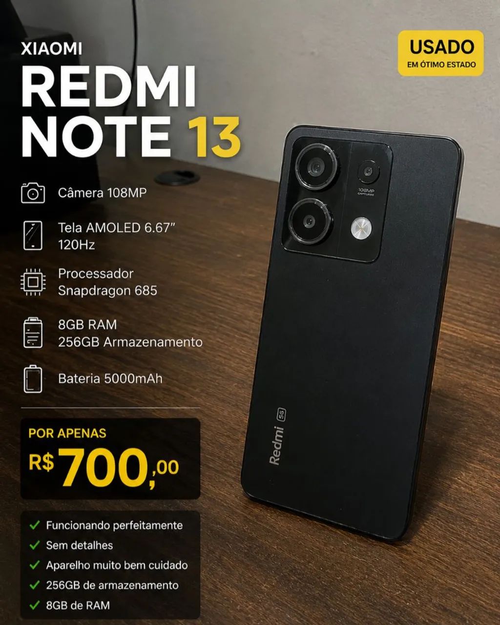 Xiaomi Redmi Note 13 - 256Gb
