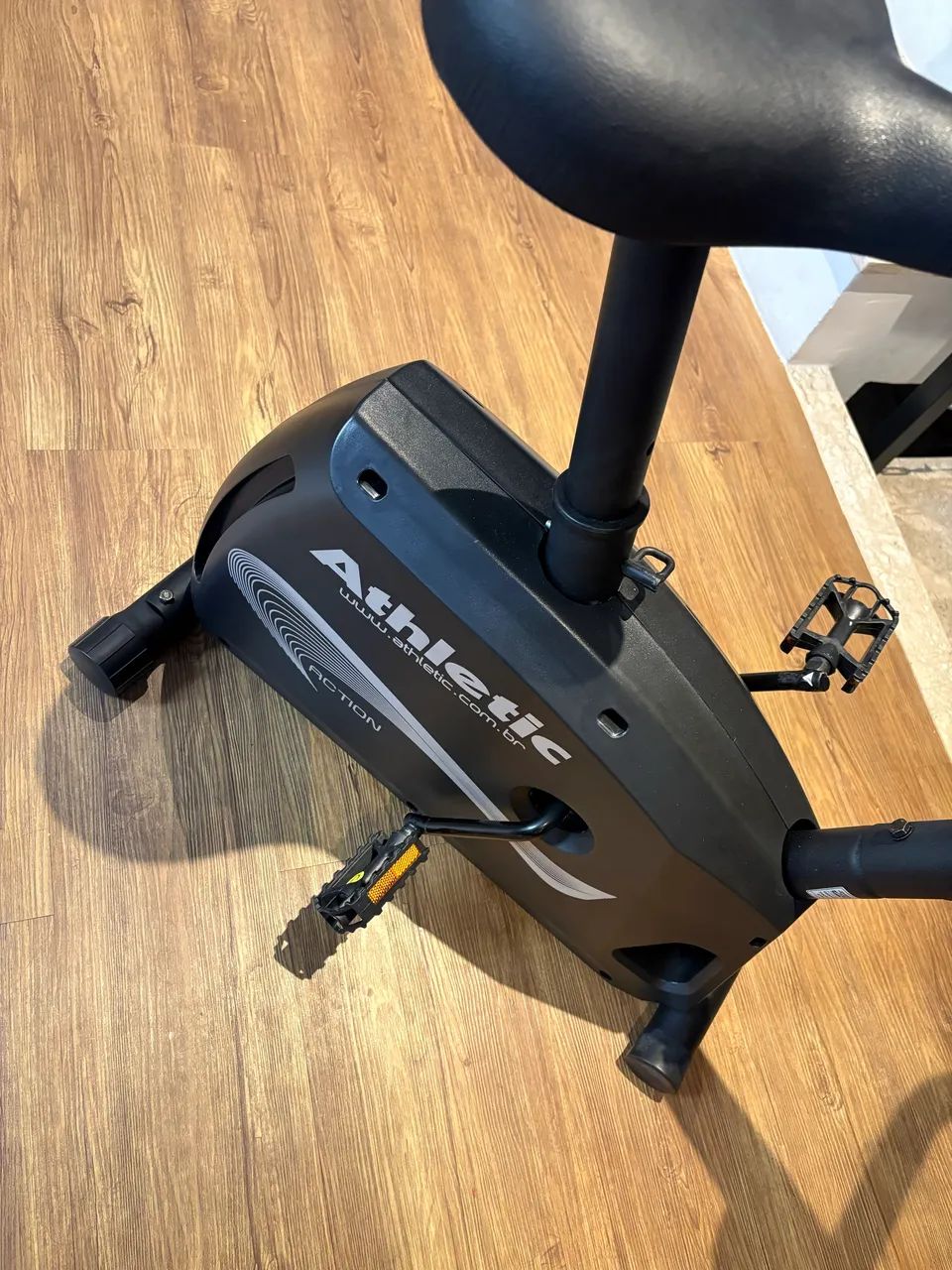 Bicicleta Ergométrica Athletic Action Magnética 140KG - Foto 3
