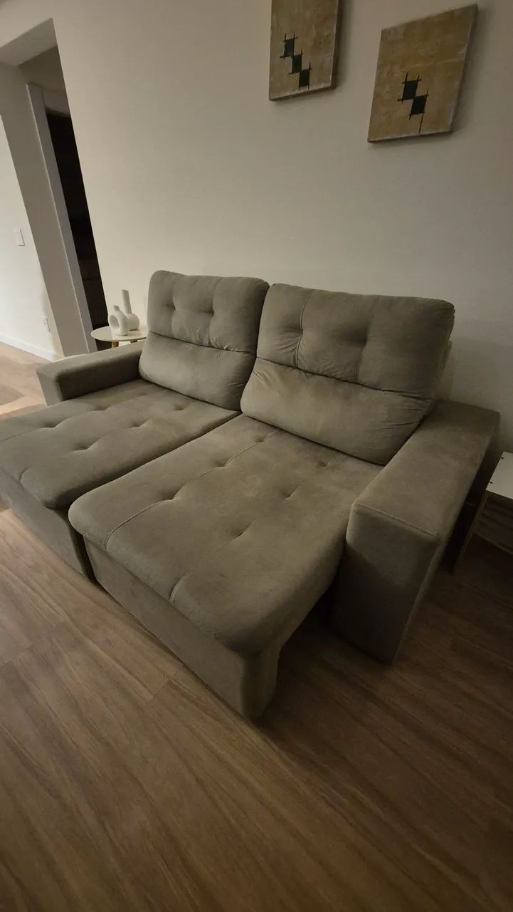 Vendo sofá retrátil e reclinável - Foto 2