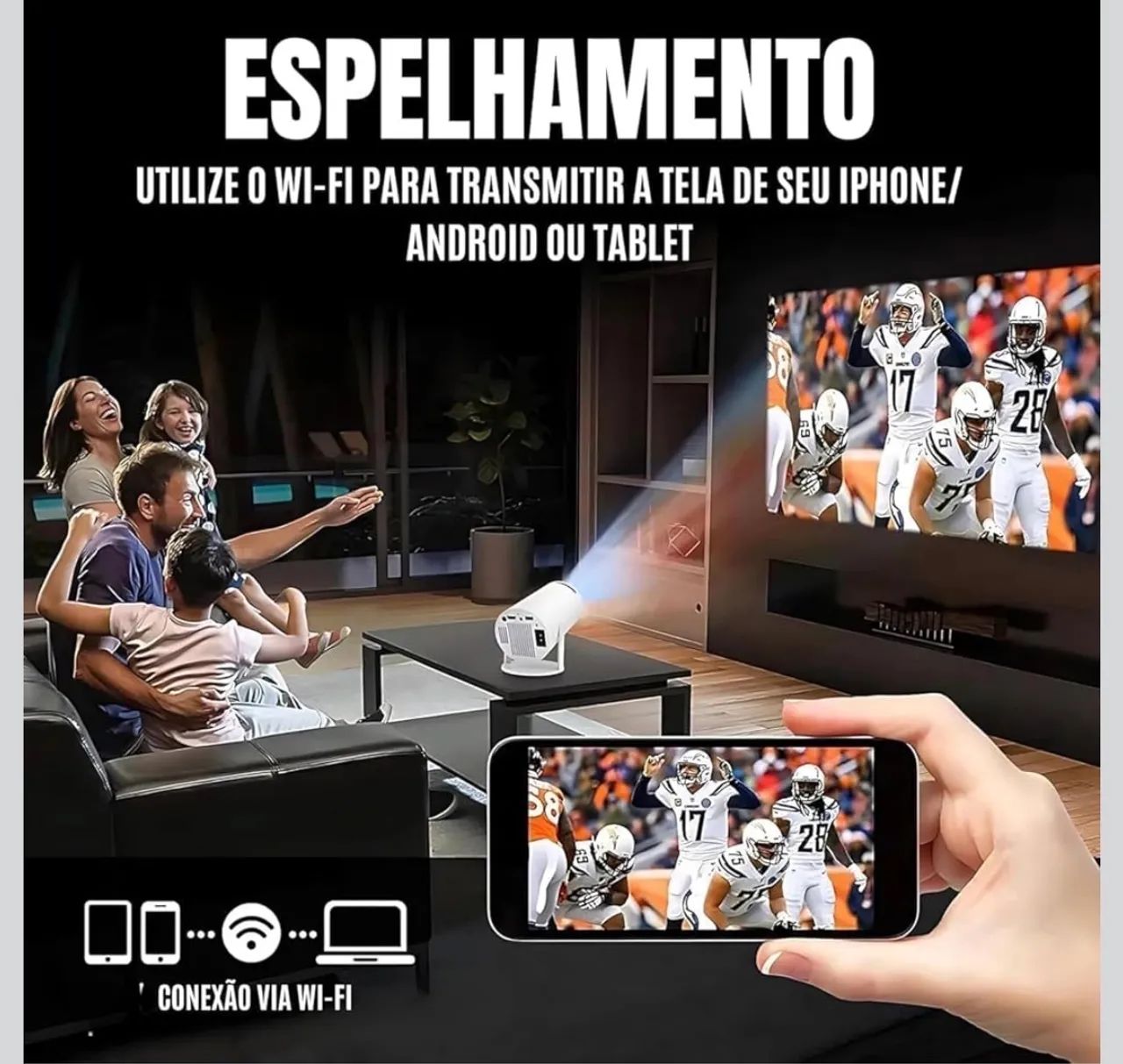 Mini projetor 4K - Foto 5