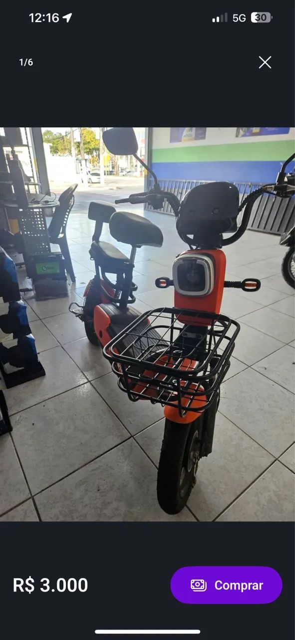Vendo bike elétrica 