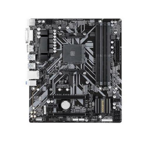 Placa Mãe Gigabyte B450M DS3H - AM4 - Loja Fgtec Informática - Foto 2