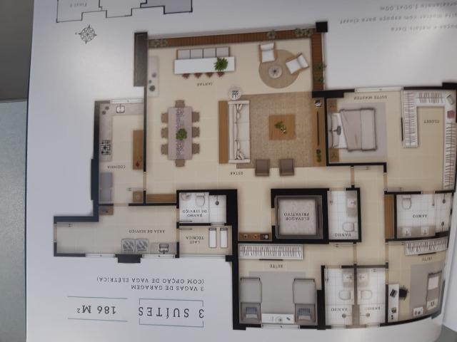 Apartamento 3 suítes setor marista - Foto 11