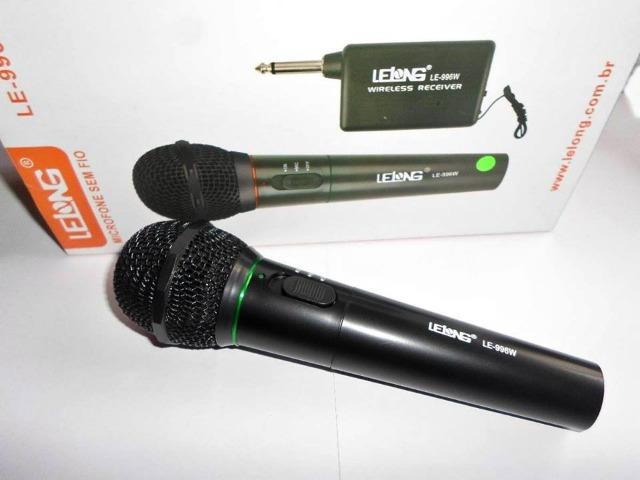 Promoção Microfone sem fio le-996w ,Novo