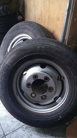 Roda Iveco Daily ORIGINAL aro 16 c/pneu (Tenho 3 Unidades)