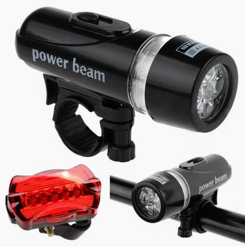 Farol e lanterna para Bike