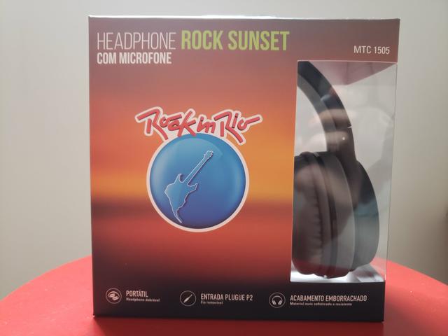 Fone de ouvido Rock in Rio