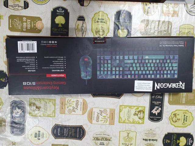 Kit teclado e mouse Redragon zerado - Foto 2