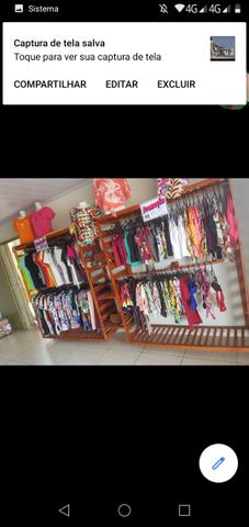Vendo araras em paletes