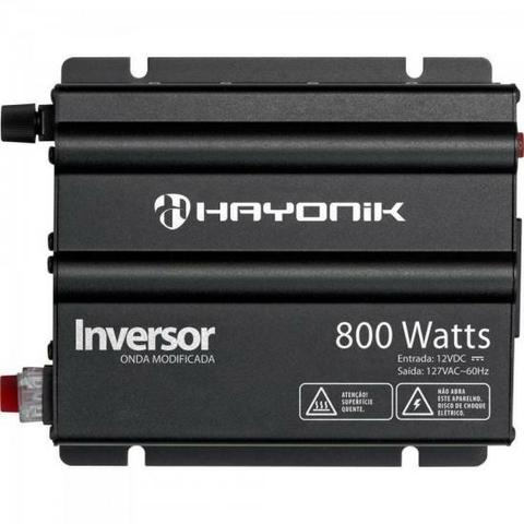 Inversor 12 pra 220 v 500 w pico de 800 w