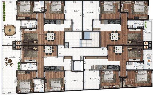 Apartamento à venda com 3 dormitórios em Colina sorriso, Caxias do sul cod:11348 - Foto 4
