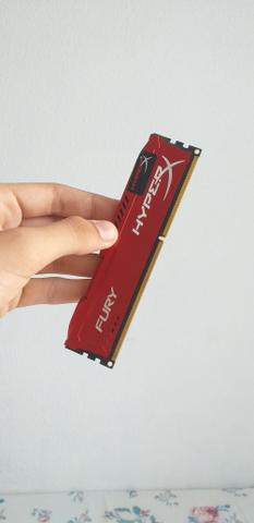 Memória 4G RAM HyperX fury DDR3