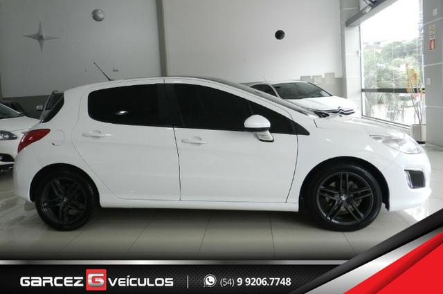 Peugeot 308 1.6 Active Flex Manual Com Teto Leds Diúrnos Couro Multimídia Top - Foto 17