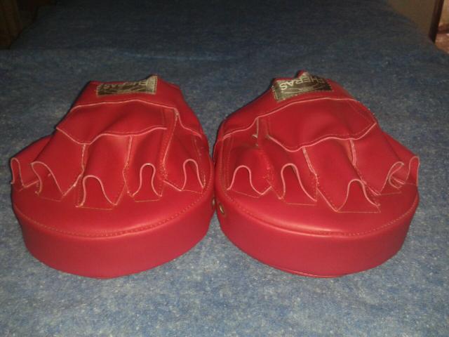 Luvas de manopla para treino de luta