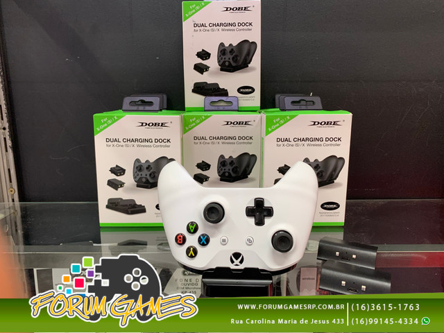 Base e Bateria Recarregavel para XBox One - Foto 2