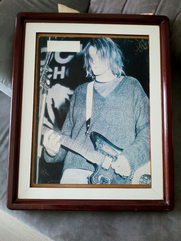 Quadro antigo do Kurt Cobain