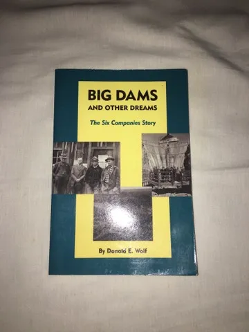 Livro Big Dams and Other Dreams importado bom estado inglês