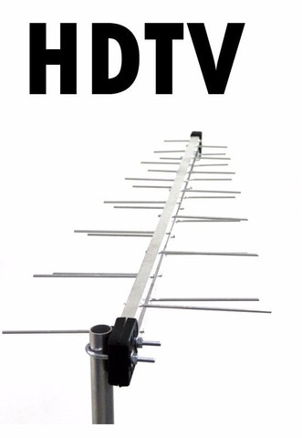 Antena Externa TV Digital Terrestre HDTV 28 elementos