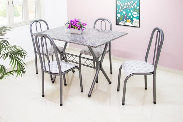 Mesa de Jantar 4 Lugares Bélgica ! Entrega Grátis !