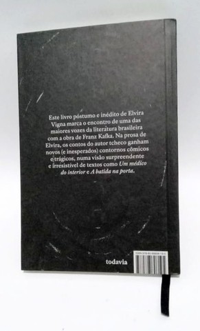 Livro Kafkianas - Elvira Vigna - Editora Todavia