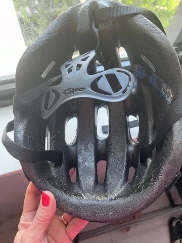 Capacete profissional Giro adulto com viseira  - Foto 4
