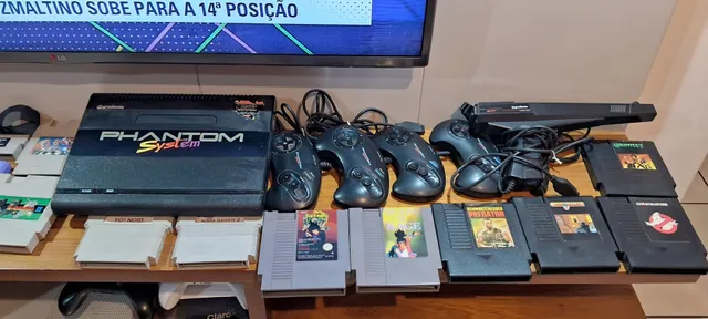 Videogame Famicom Clone 260 Jogos Na Memória Completo.