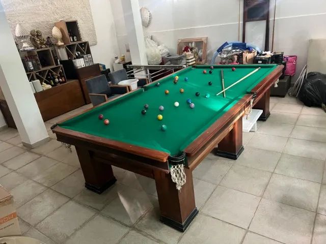 Vendo mesa de sinuca (preço negociável ) - Esportes e ginástica - Panamá,  Campo Grande 1251394697