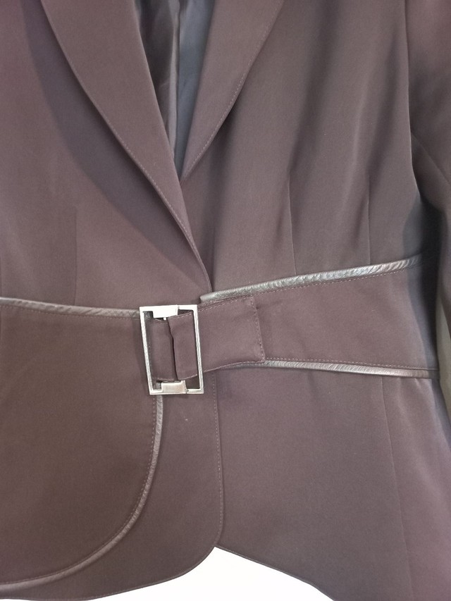 Blazer marrom 38 - Foto 2