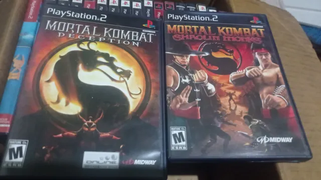 3 Jogos De Luta - PS2 Mortal Kombat e Street Fighter