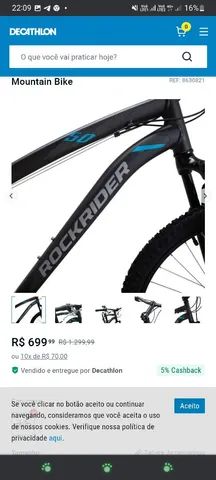 Bicicleta RockRider 