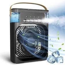 Climatizador De Ar Umidicador de Ar Frio Portátil Usb 5v Mini Ventilador 20cm