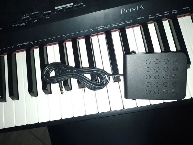 Pedal de sustain para piano/teclado