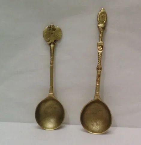 2 colheres de bronze - Foto 4