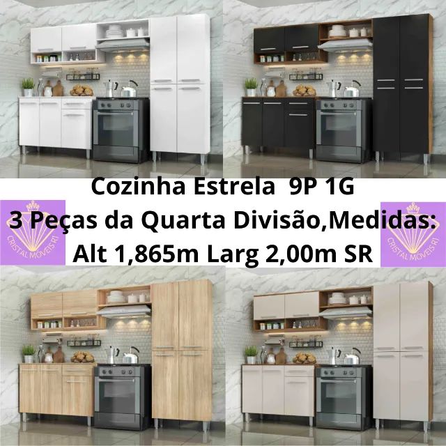 Cozinha Estrela 9P1G 3Pcs SR