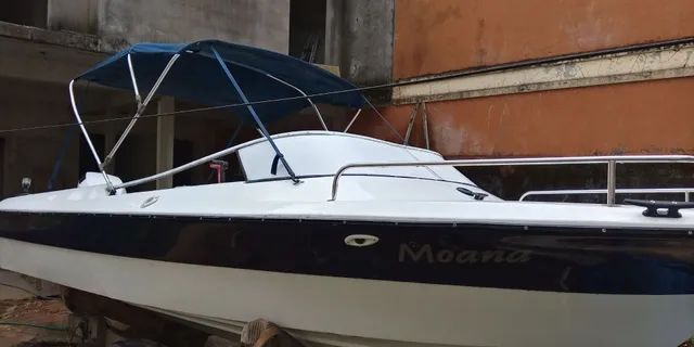 Lancha 19 pes  com motor evinrude  115 - Foto 6